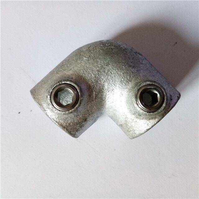 Galvanized Key Clamp Pipe Clamp 90 Degree Elbow 48.3mm