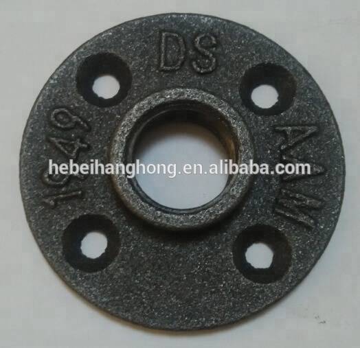 metal pipe bed base with 1/2", 3/4" cast iron pipe fittings