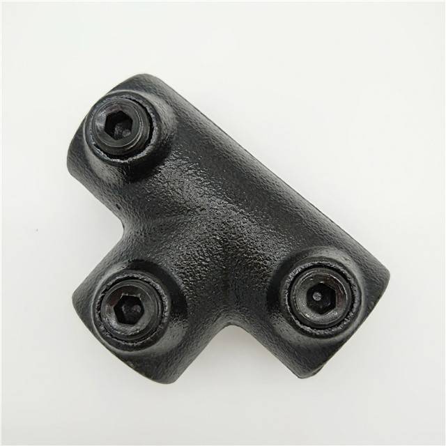 black/galvanized key clamp pipe fittings