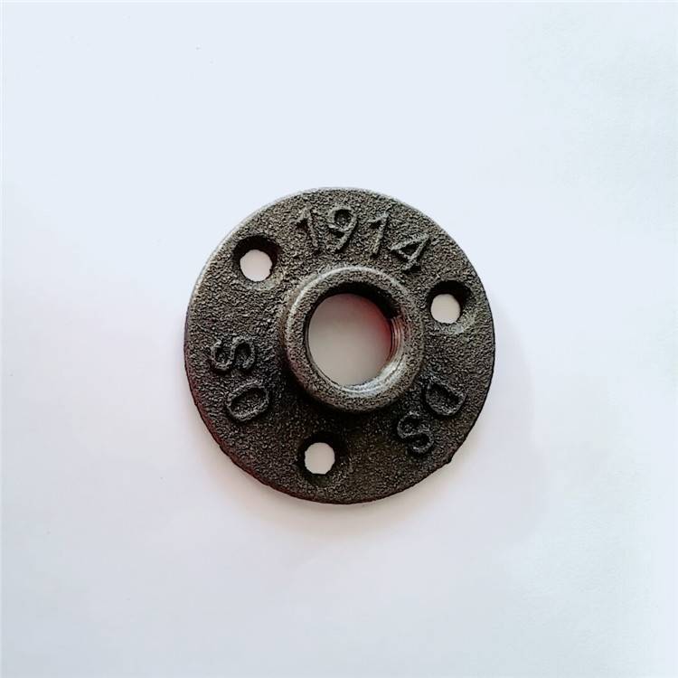 Malleable Iron 1/2" Half inch Decorative Floor Wall Flange Plate BSP Featured Image