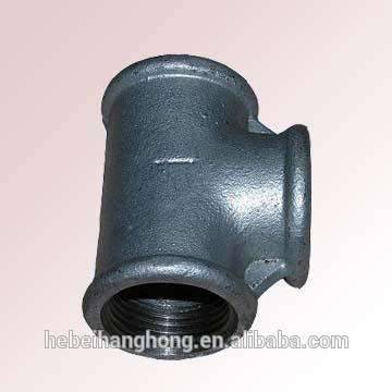 Galvanized malleable Iron Pipe Fittings Tee/GI Tee Pipe Fitting