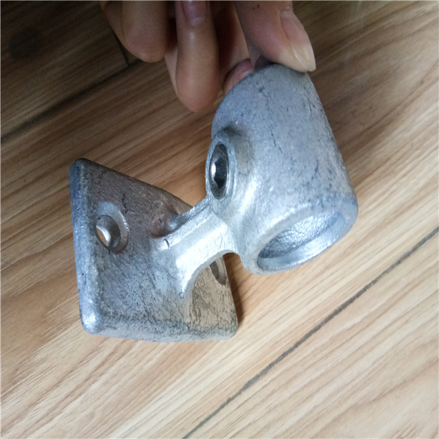 Galvanized 31yy rail support key clamp pipe fitting used for 34mm pipe furniture