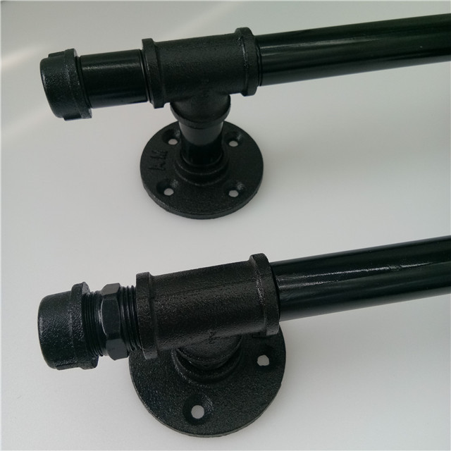 3/4 inch black cast iron table legs floor flanges pipe fittings