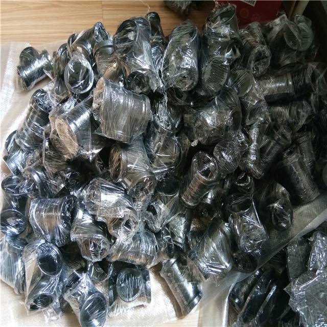 Cheap iron tee cast pipe fittings black color