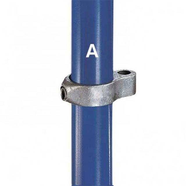 Cast Iron Key Clamp Fittings Material Greenhouse Pipe Clamp For Large Diameter Pipe
