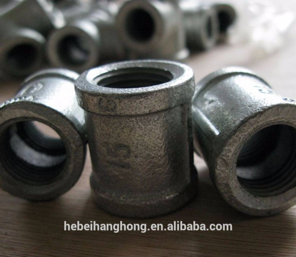 3/4 Inch Coupling Black Malleable Iron Pipe Threaded Fittings Featured Image