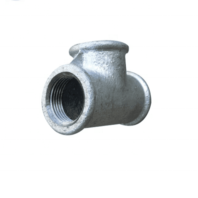 1 inch galvanized malleable iron pipe fittings tee