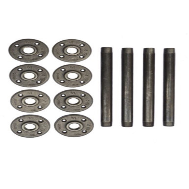 cast iron pipe fittings used for metal furniture legs