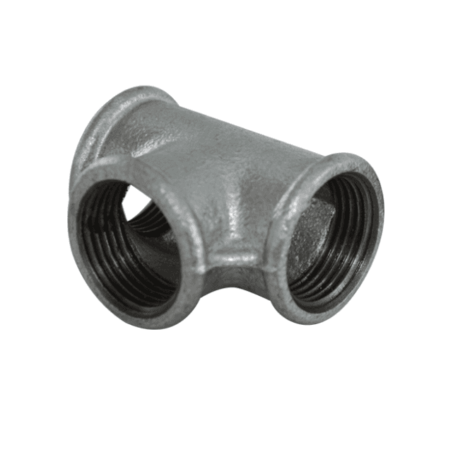 1/2&quot; Galvanized Malleable iron tee,pipe fittings NPT