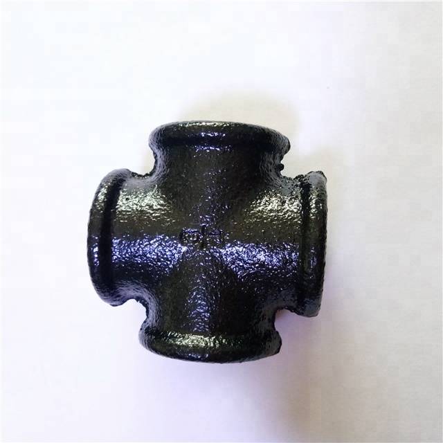 metal pipe bed frame with 1/2", 3/4" cast iron pipe fittings