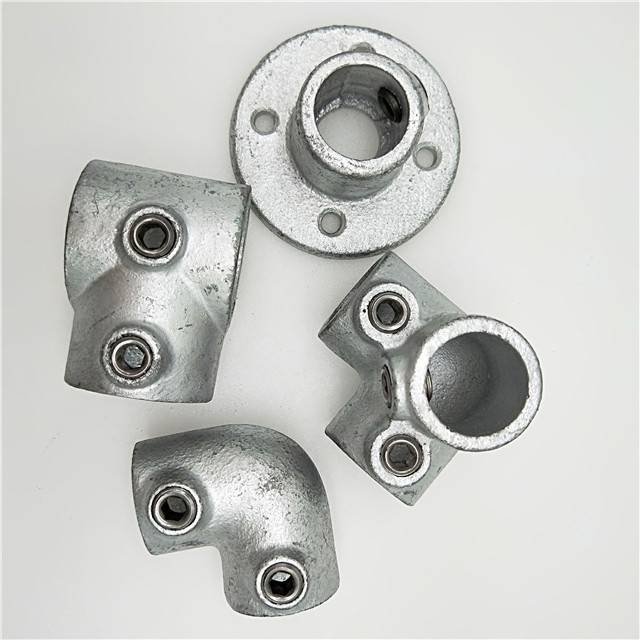 Key Clamp Fittings industrial Pipe Clamp For Large Diameter Pipe