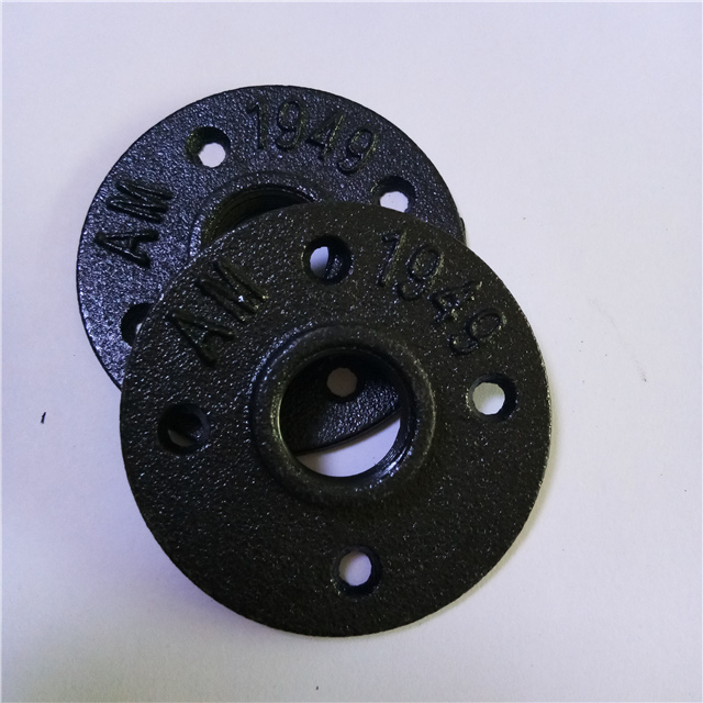 3/4'' Malleable iron Floor Flange for Plumbing Pipe Furniture from HANGHONG