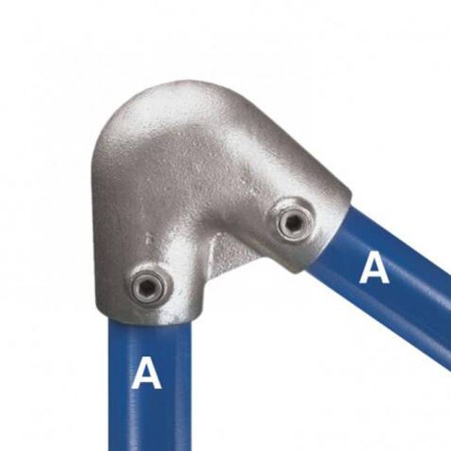 Hot dipped galvanized pipe fittings, industrial applied key clamps