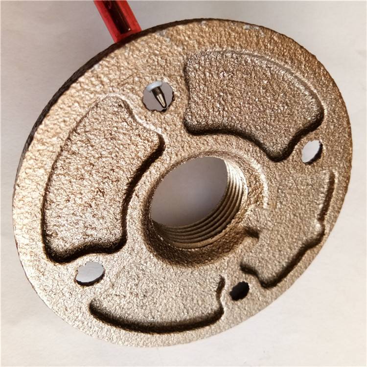 Decorative pipe fitting-3/4 inch pipe floor flange