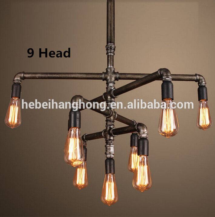Whole Diy Metal Pipe Lighting With, Diy Pipe Fitting Light Fixture