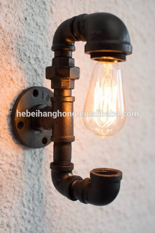 Whole Diy Metal Pipe Pendant Light, How To Make A Black Pipe Light Fixture