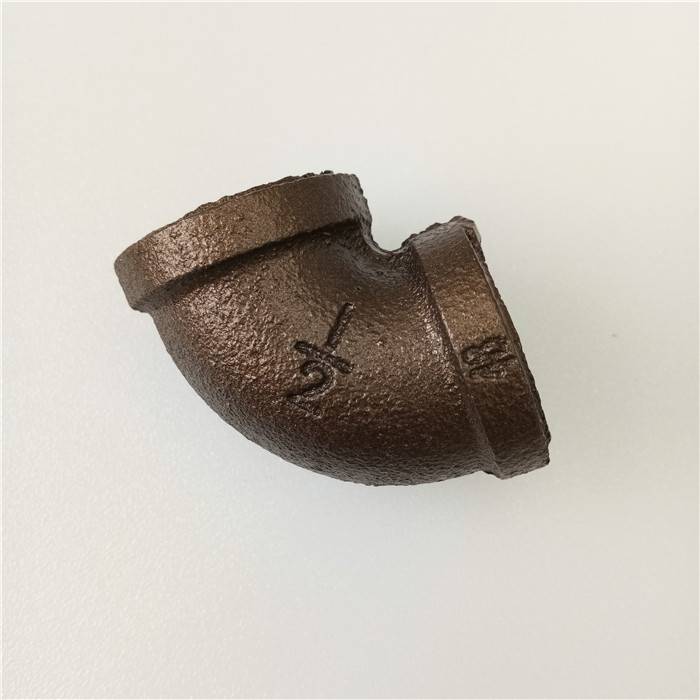 cast iron 90 degree elbow pipe fittings use to build metal industrial furniture