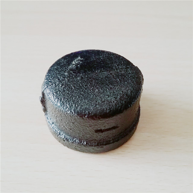 CAP in black cast iron 15 / 20 or 21mm (1/2 ") / 27mm (3/4") or 26 / 34mm (1 ")