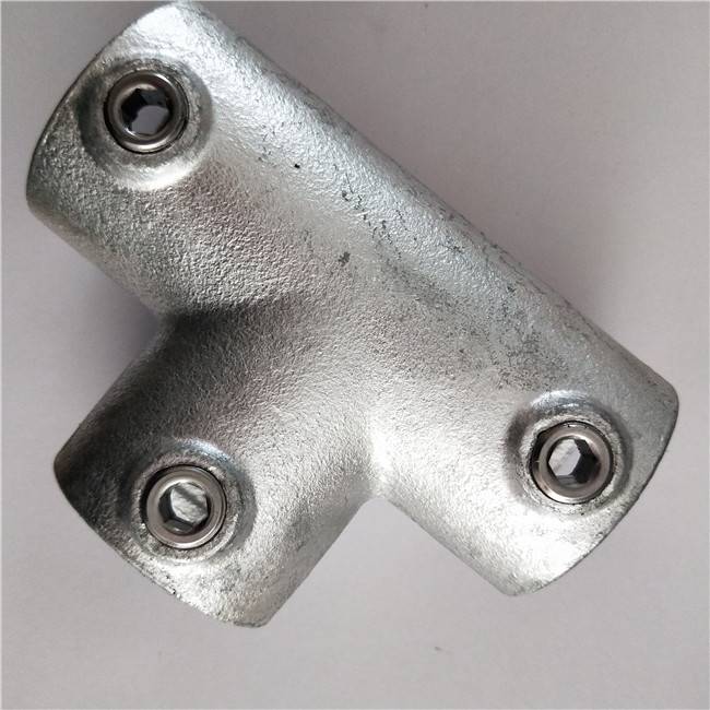 galvanized cast iron key clamp tee pipe fittings Featured Image