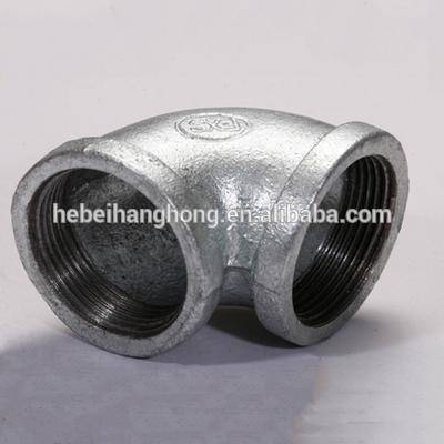 Malleable Ductile Cast / Casting Black / Galvanized Iron Pipe Fitting 45 elbows