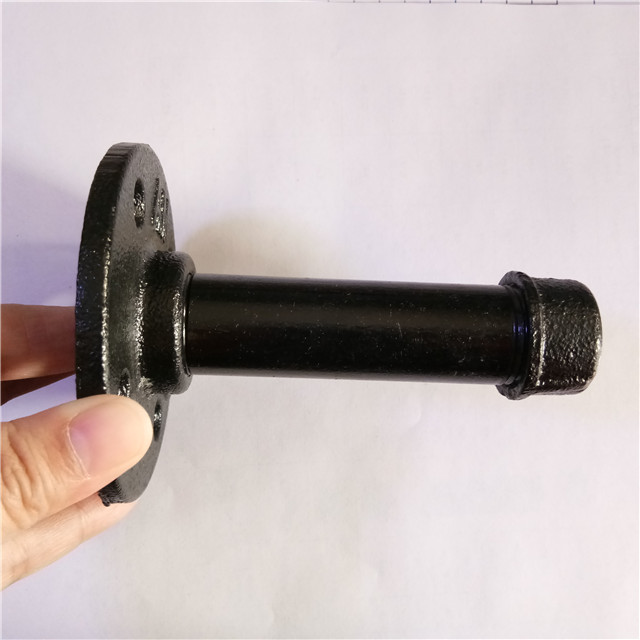 Factory selling Black Malleable  Cast Iron 90 Degree  Elbow - Trade assurance supplier black flange retro iron pipe used in home furniture – Hanghong