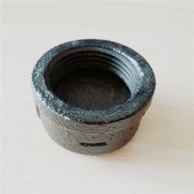3/4inch industrial cast iron cap pipe fittings from china