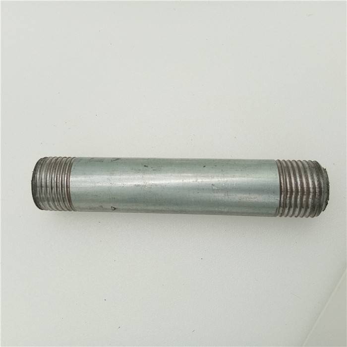 2 1/2 inch BSP Thread hot dipped galvanized pipe coupling nipples