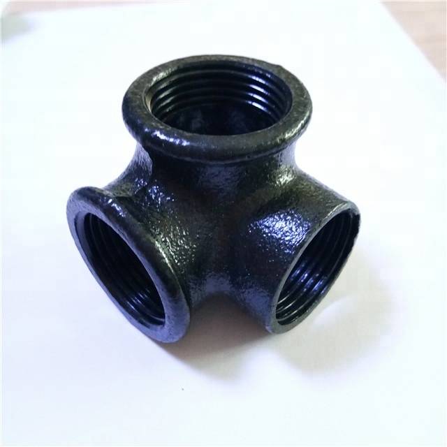 cast iron restaurant table base with 3/4" black pipe floor flange pipe fitting