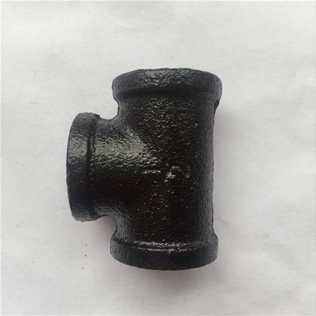 1/2 inch std carbon steel female tee joint pipe tube pipe branch tee fittings