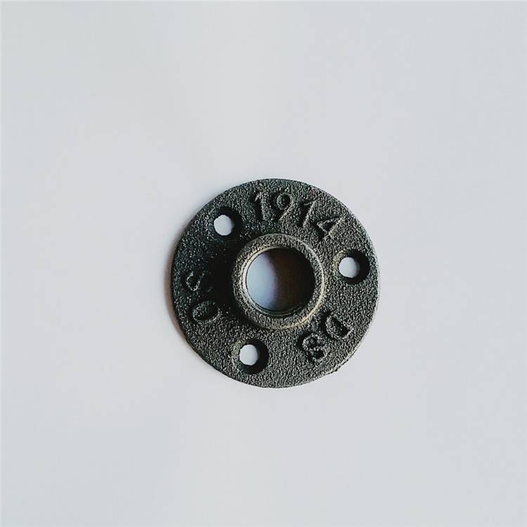 malleable cast iron pipe fitting flange,cast iron flange/dn20 black iron flange /1" Black Malleable pipe flange