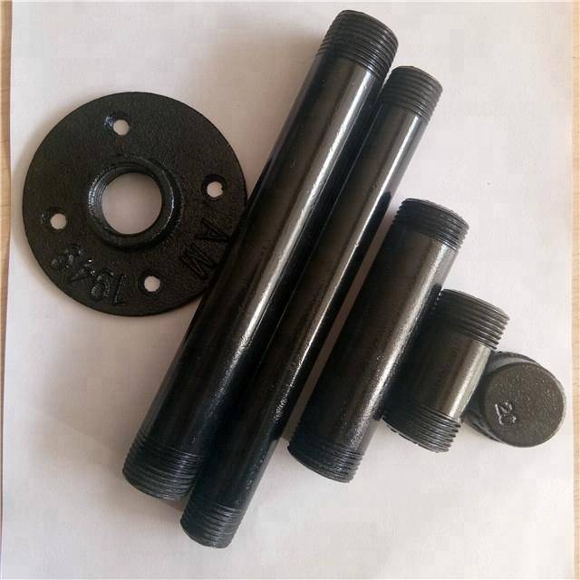 class 150 black Malleable iron Pipe Fitting floor flange