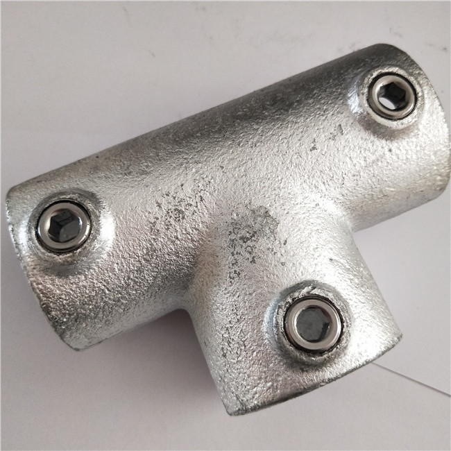 galvanized Coupling Key Clamps pipe Fittings/90 deg elbow 4YY