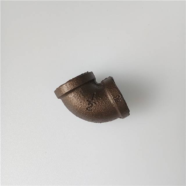industrial Material black iron pipe 90 degree elbow pipe fitting