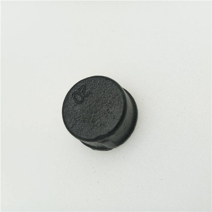 Wholesale Plug Plain - Malleable Iron Pipe Fitting, Cap, 1" NPT Female, Black Finish – Hanghong