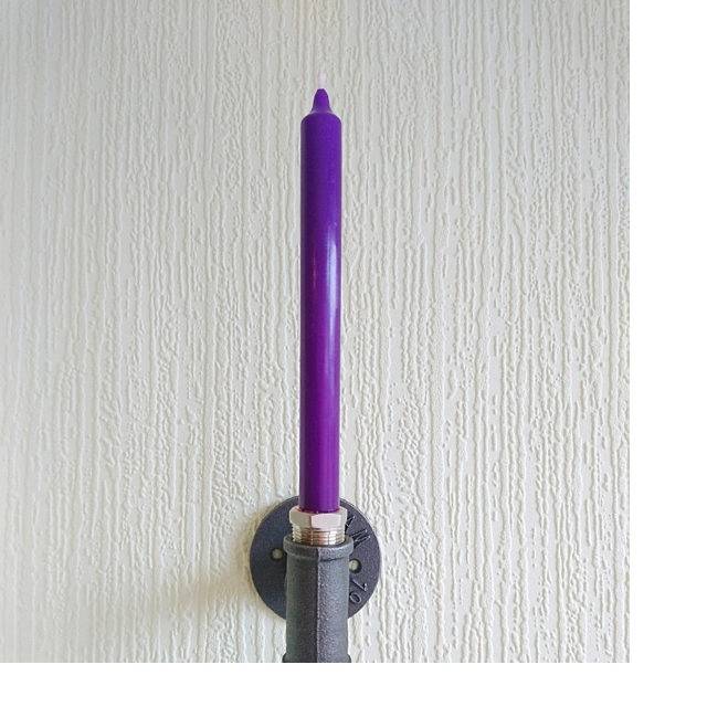 Lightsaber Candle Sconce Industrial Style Wall Lighting