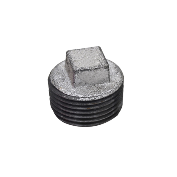Bottom price Flange Floor 3/4 Inch - 1/2'' BS thread Square Head Pipe Plug wrought iron used in furniture – Hanghong