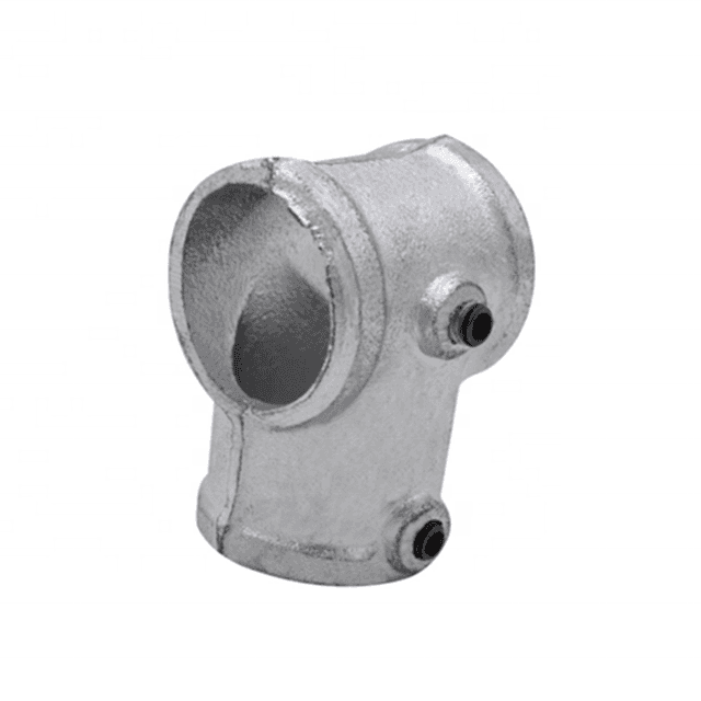 Cast iron hot galvanizing clamp fittings used in furniture