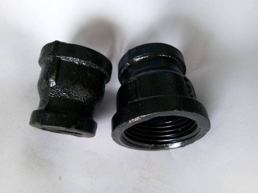 cast iron black/brass pipe fittings reducer