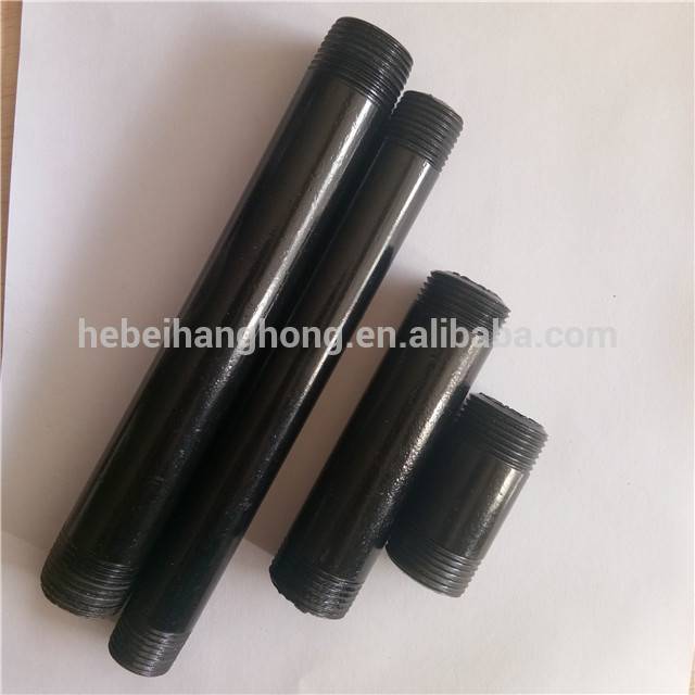 black iron pipe threaded fittings black malleable iron pipe fitting floor flange Featured Image