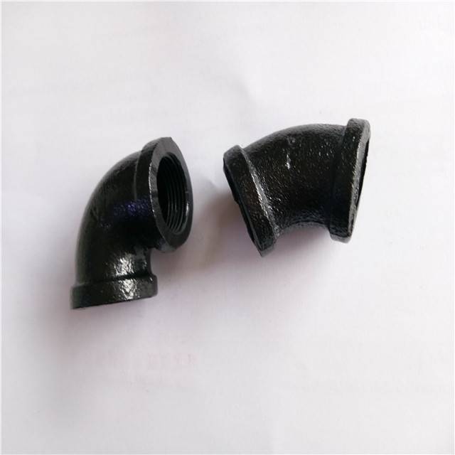 cast Iron Elbows used in furniture table legs 3/4'' Black