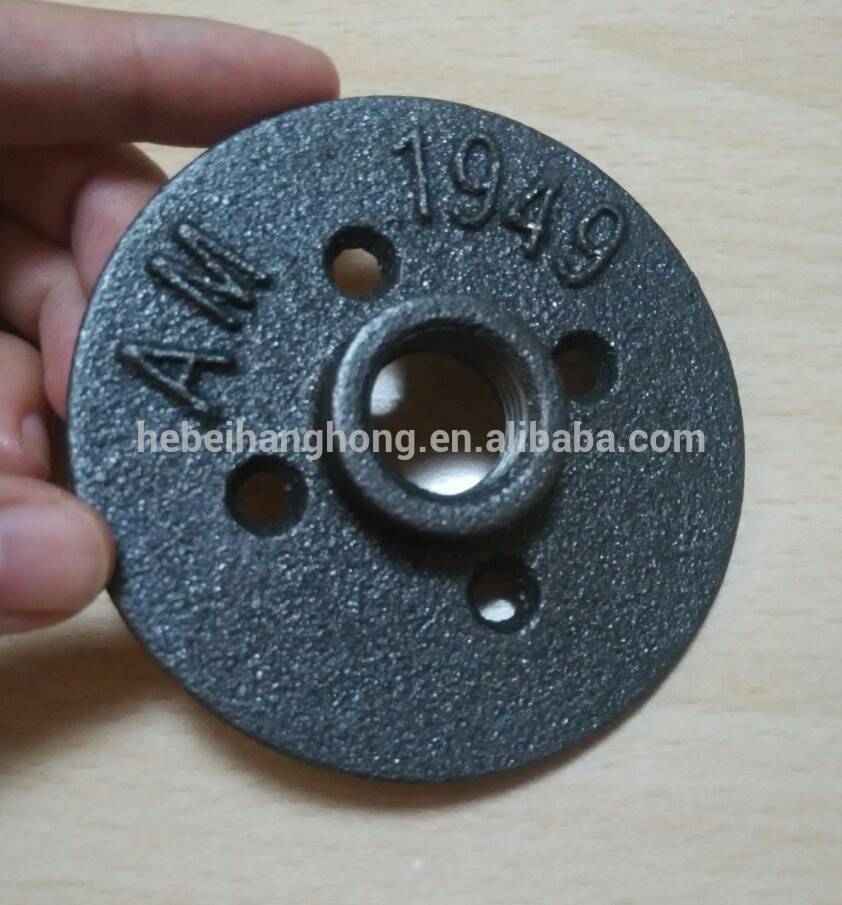 1/2 black raw floor flange used in furniture Featured Image