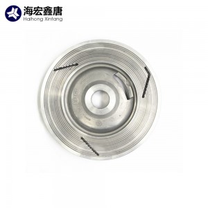 OEM aluminum die casting silicon oil clutch housing for auto parts