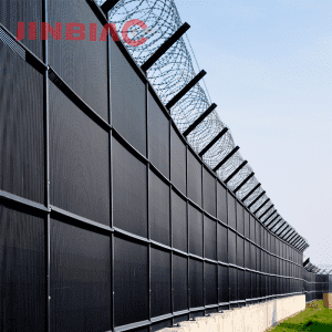 Anti Climb High Security Mesh Fence Powder Coated 358 Welded Wire Fencing