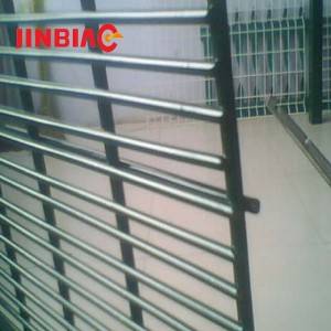 High Security Fence galvanized 358 Fence welded wire mesh panel fencing