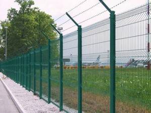 Cheap galvanized y airport fencing post for sale