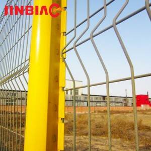 Easily Assembled Galvanize Welded Wire Mesh Panels Trellis 3D Fence