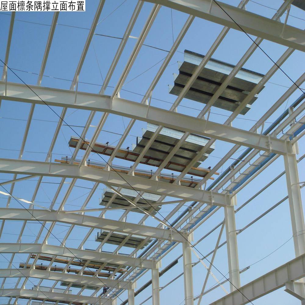 Prefabricated modular garag barn building warehouse/workshop/hangar/hall steel structure price Featured Image
