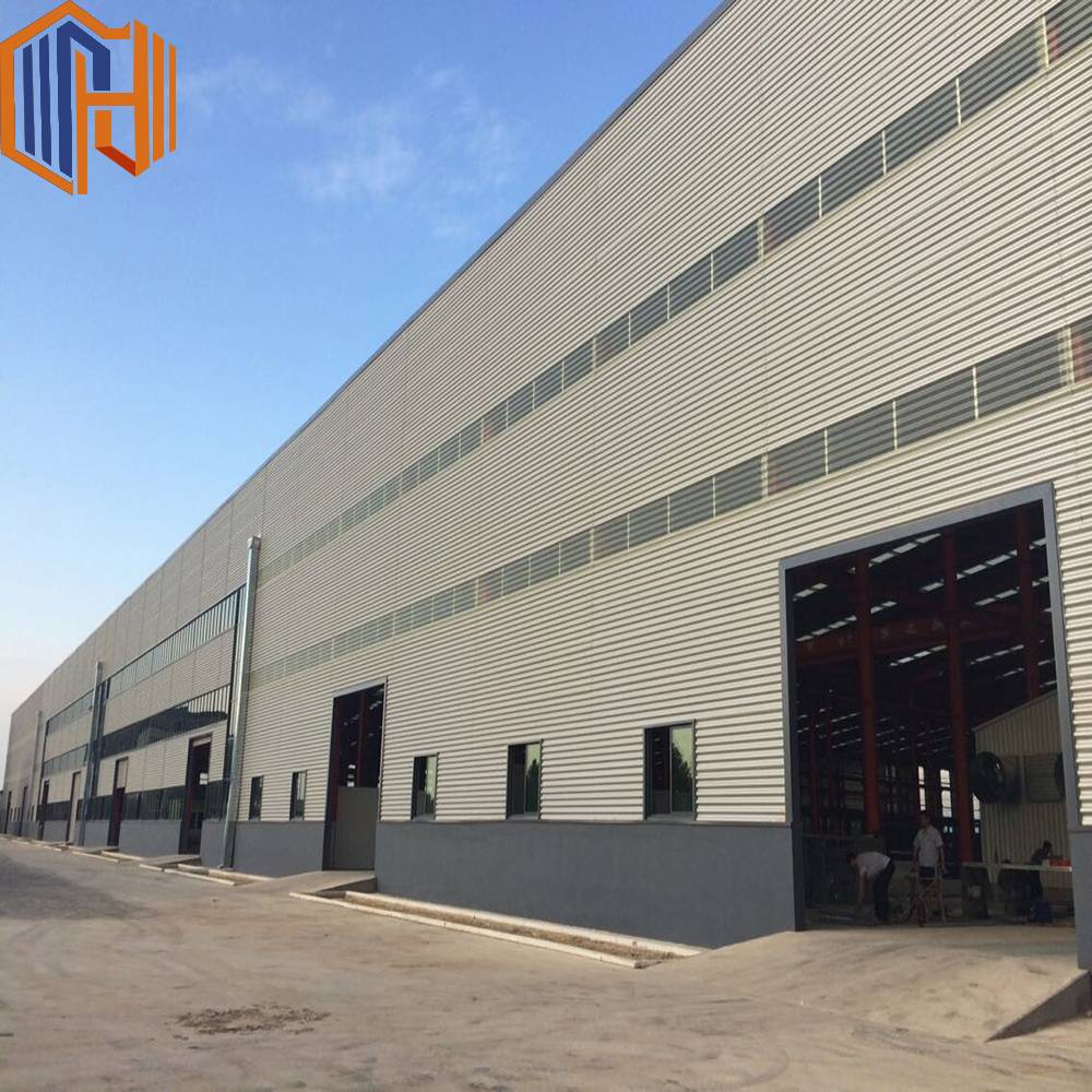 Large-Span Prefabricated Light Steel Structure Warehouse Building Construction Featured Image