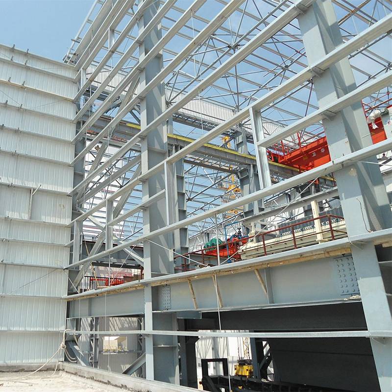 OEM Supply Warehouse Steel Structure Building -
 Chinese wholesale Advanced Custom Steel Frame Structure Production Line Workshop – Hongji Shunda