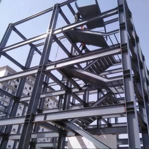 Steel ກອງປະຊຸມ Application GB Standard ເຫຼັກ prefab ອາຄານສູງ
